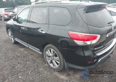 2014 Nissan Pathfinder Platinum из США, поврежденный, VIN 5N1AR2MM3EC698527